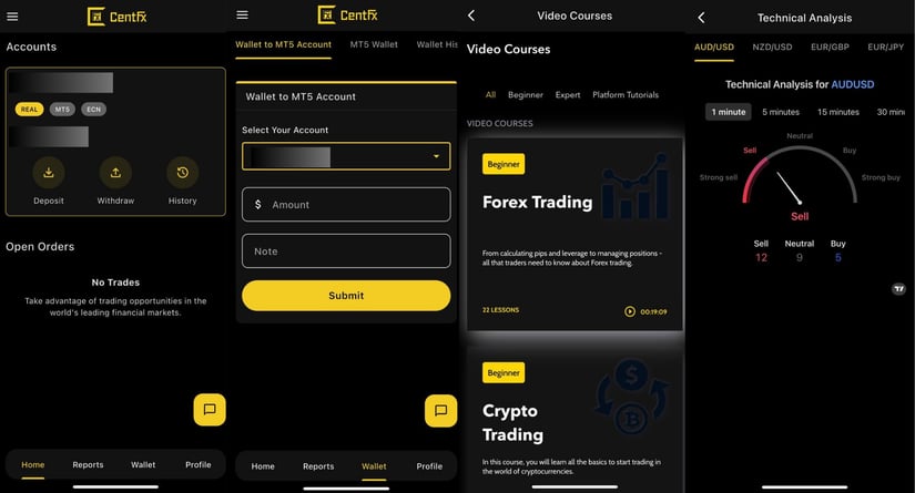 CentFX_Trading_Platform